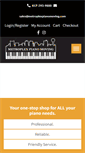 Mobile Screenshot of metroplexpianomoving.com
